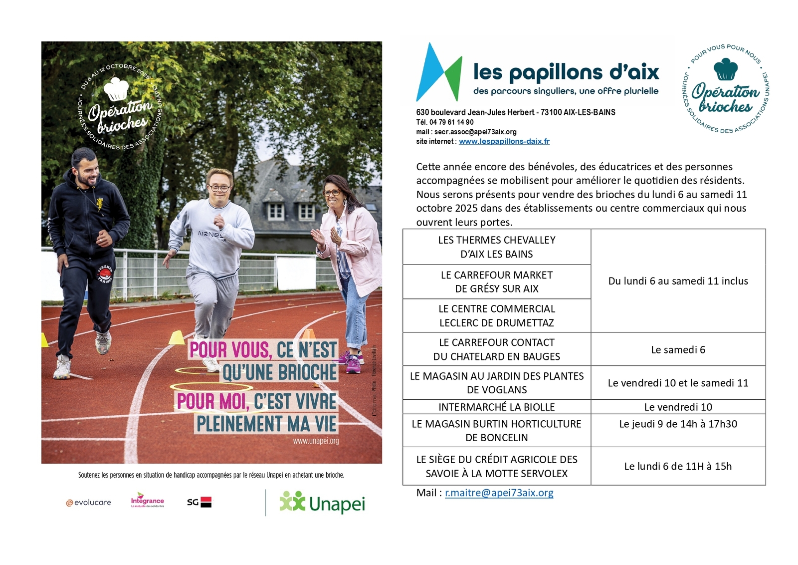 Liste de points de vente OPB 2025